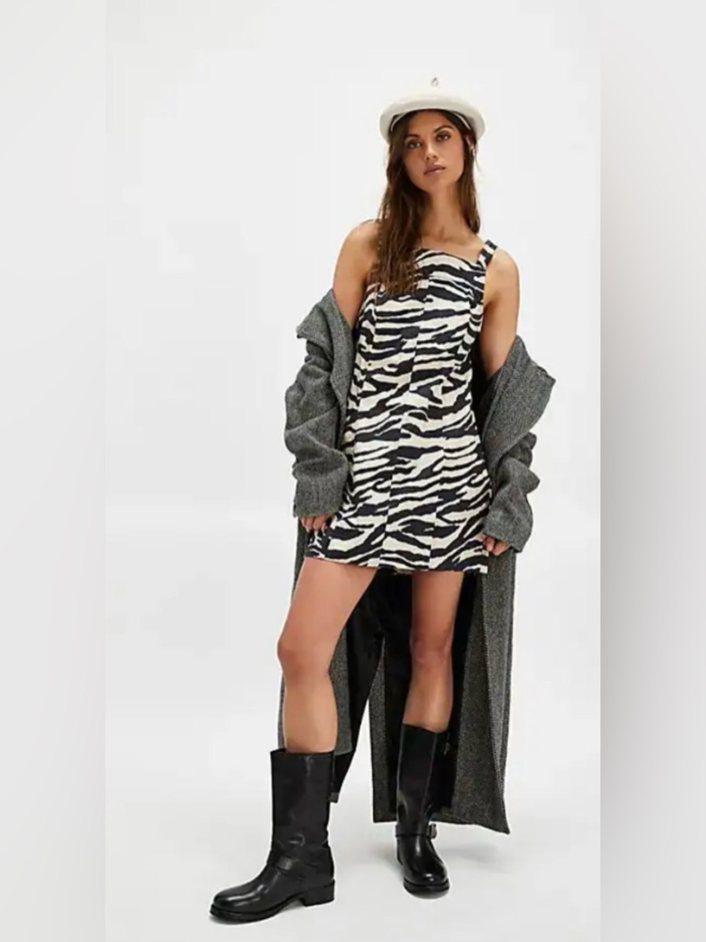 NWOT Free People Midnight City Mini Dress Size XL - Picture 2 of 9